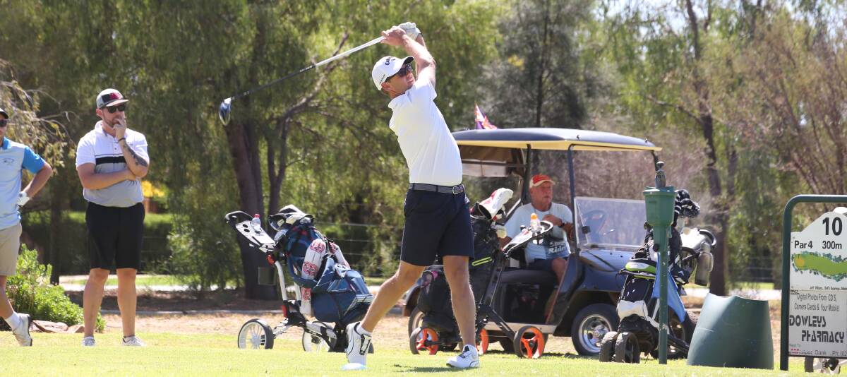 EVENT COMING UP: Leeton golf professional Jason Mimmo is preparing to hit the course to raise funds for the Cancer Council. 