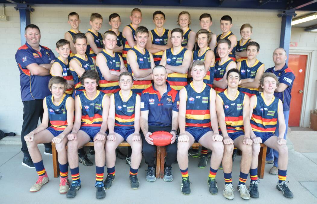 BRING IT HOME: The Junior Crows under 15s will play Griffith Swans Red in Sunday's grand final. Photo: Contributed 