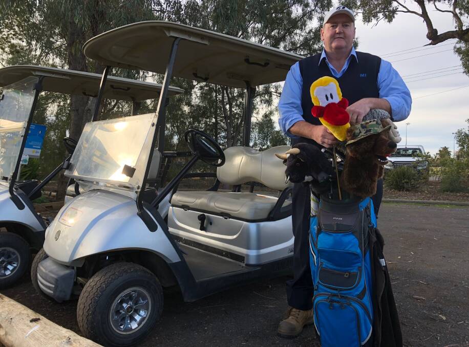NEAT FEAT: Leeton's Rod Emerson recently placed second in the Handiskins National Championships at the RACV Royal Pines Resort golf course on the Gold Coast. Photo: Talia Pattison