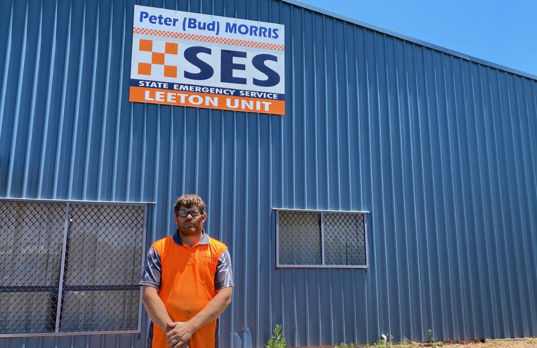 JOIN UP: Leeton SES unit commander Jeremy Bradshaw has encouraged residents to consider becoming a volunteer. Photo: Talia Pattison