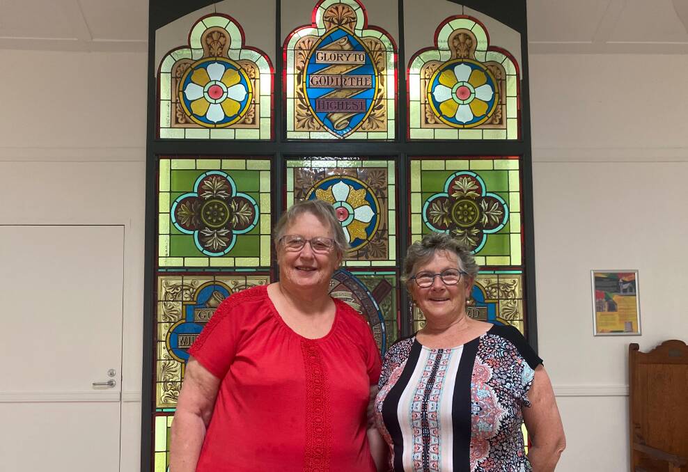 FRIENDLY GROUP: Helen Symes (left) and Beth Roberts would love to see some new faces being part of the Leeton Senior Citizens group. Photo: Talia Pattison