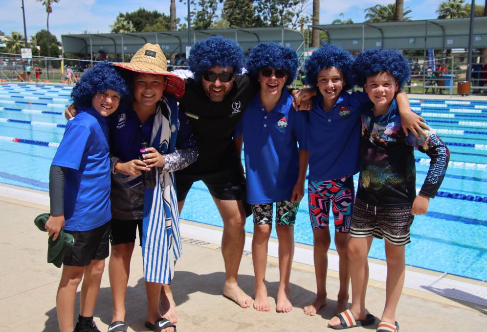 Thorpe House supporters were in full voice (and colour) at the Parkview PS Swimming Carnival.