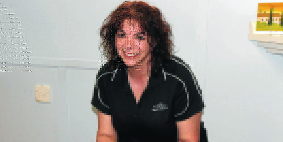 WORRIED: Massage therapist Fran Artese is concerned about changes to health cover. She has encouraged residents to sign a petition to retain the rebate in question.