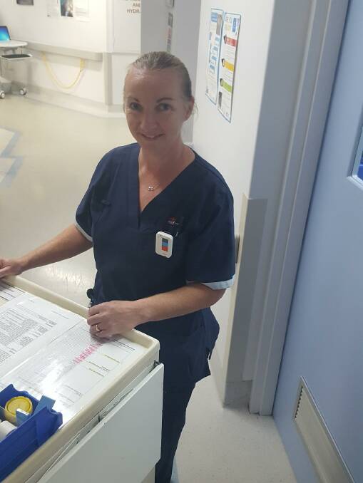HELP IS HERE: Danielle Scalora has been working at Leeton District Hospital since 1995 to assist patients from all walks of life. Photo: Contributed
