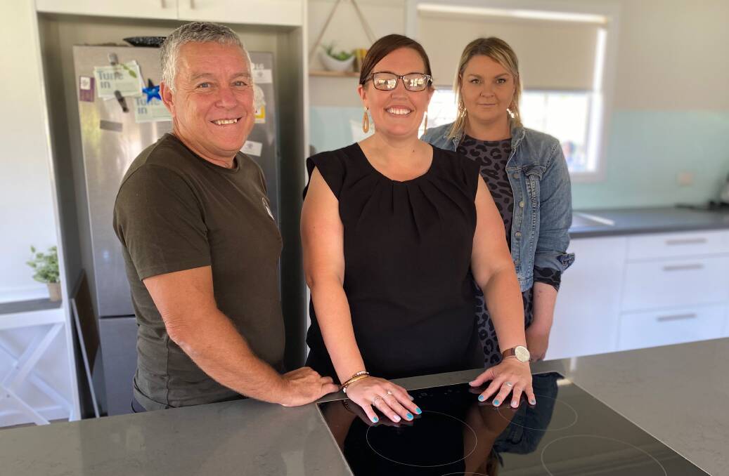 GREAT IDEA: My Plan Connect's Michael O'Bree, Jodie Ryan and Amanda Holden are working together with their staff to grow the intiative and help more people in the community. Photo: Talia Pattison