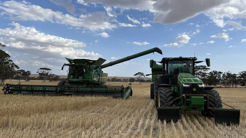 Strong winds and an increased risk of fire has prompted the Rural Fire Service to call on farmers to immediately stop harvest operations for the day. Picture supplied 