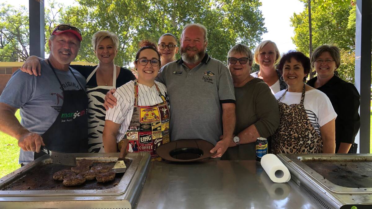 THANKS: Volunteers, community members and more came together for the thank you barbecue on Sunday. Photo: Talia Pattison