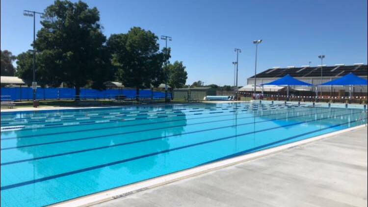 The renovated Leeton pool is the perfect place for a dip. 