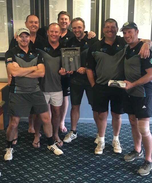 One of the winning side's of the 2018-19 Leeton twilight golf competition. Photo: Jason Mimmo
