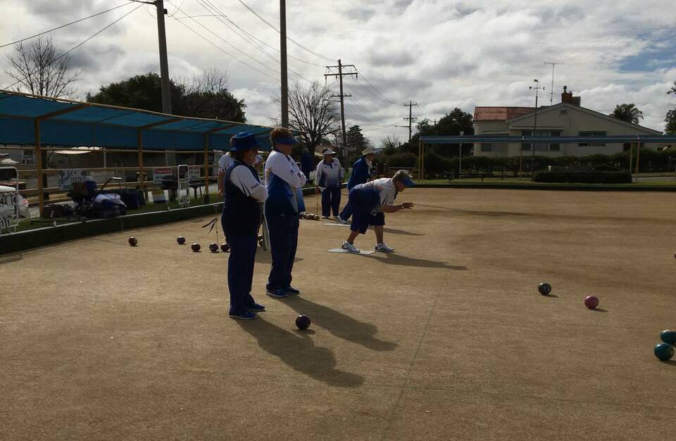 WATCH: The L&D pairs championships are now underway, with Patti Wakeman pictured on the mat. Photo: Supplied