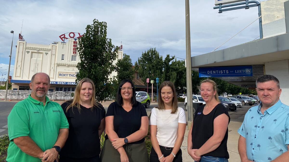 ALL SET: The Leeton Business Chamber's executive for 2022 is hoping for a positive year ahead. Photo: Talia Pattison