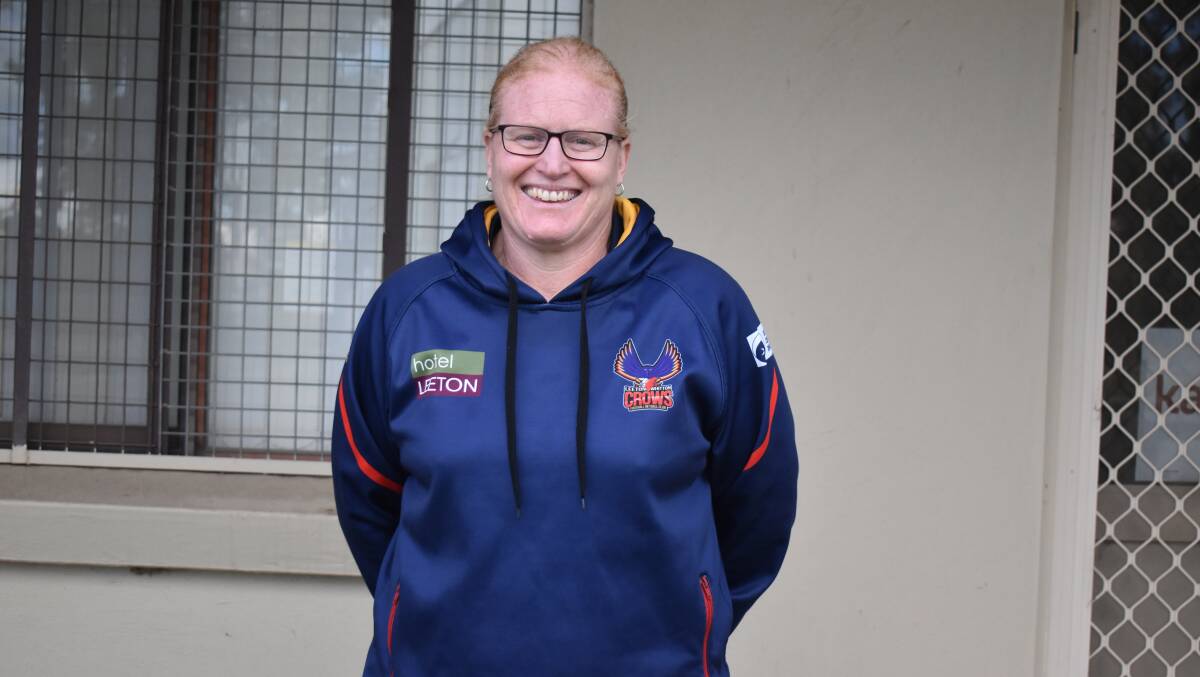 CLUB FIRST: Leeton-Whitton's Kathryn Bechaz took out the South West Junior Football and Netball League volunteer of the year honour recently. Photo: Liam Warren