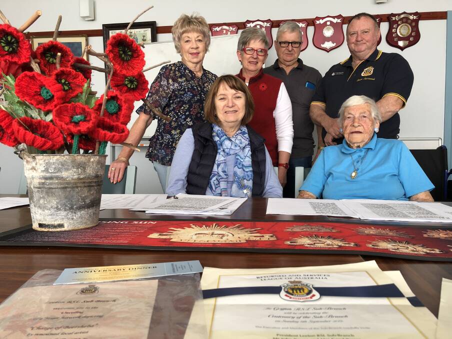 ORGANISE: Leeton RSL Sub-branch and auxiliary members prepare for the anniversaries, with an event planned for October 26. Photo: Talia Pattison