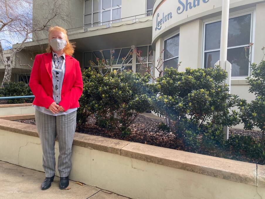 FINISHING UP: Priscilla Hester had her last official day at Leeton Shire Council on Friday. Photo: Talia Pattison 