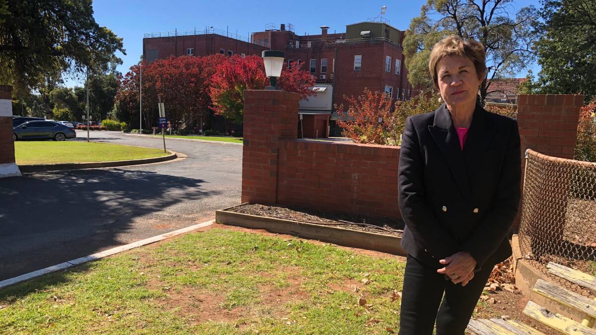 TAKE ACTION: Member for Murray Helen Dalton will be holding a community meeting in Leeton on Tuesday to discuss the town's hospital. Photo: Talia Pattison 