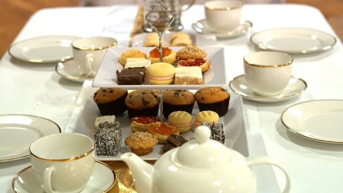 An example of the high tea table setting for the event. Picture supplied