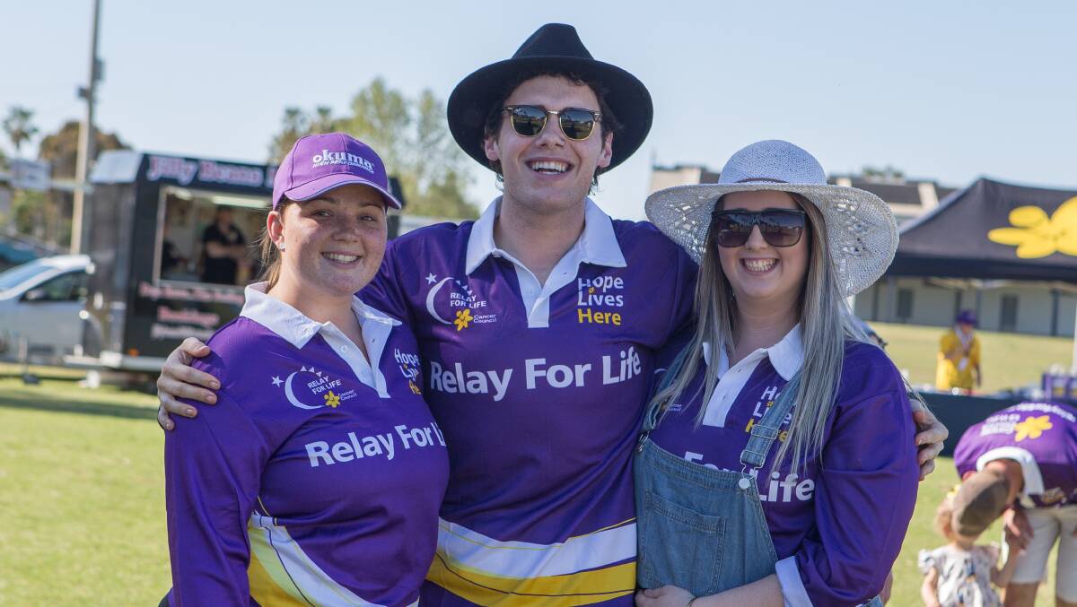 Jaimee Williams, Trent Cochrane and April Mickan were among those taking part. Photo: Leah Shelton 
