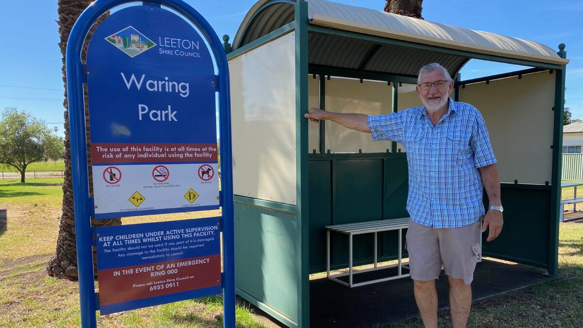 NEEDED: Leeton Shire Council mayor Paul Maytom said the funding would improve the bus shelter area. Photo: Talia Pattison