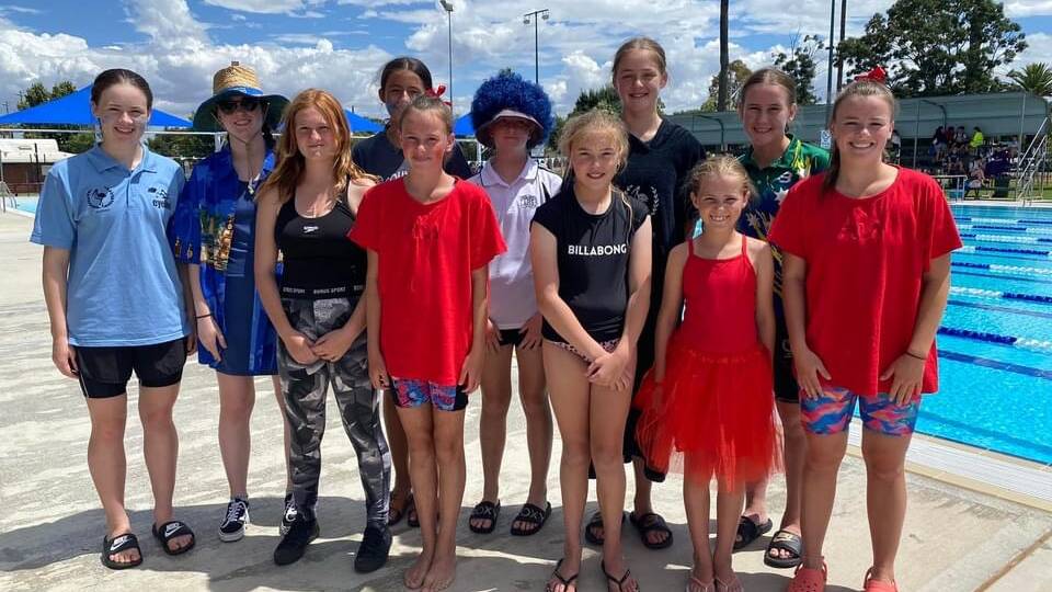 WINNERS: Swimmers excelled in the pool at the Leeton High School carnival recently. Photo: Supplied