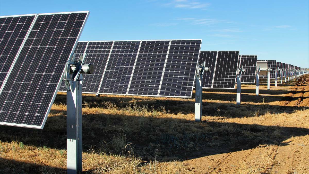 SPEAKING ON SOLAR: The company behind the proposal for a solar farm west of Yanco has moved to allay concerns. Photo: Contributed