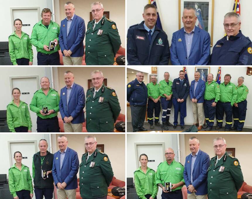 REWARD: The VRA captains meeting in Leeton included several awards for service to Leeton members. Photos: Supplied