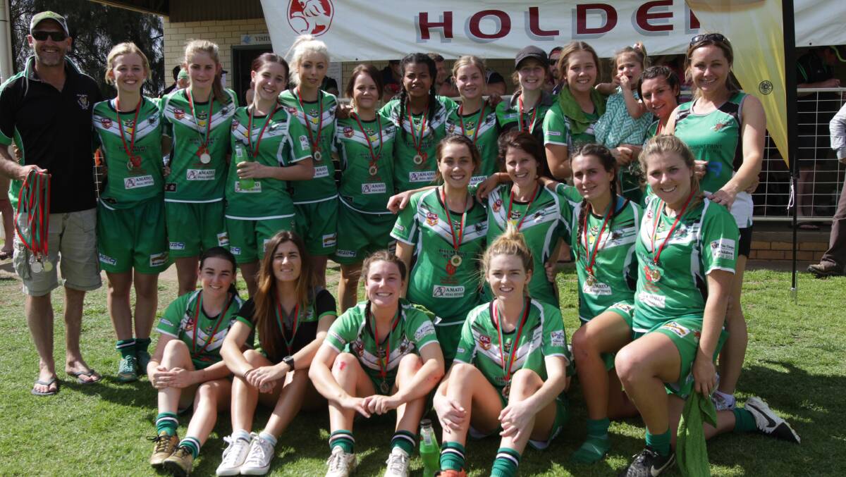 The Leeton Greens may have gone down in the 2015 grand final, but they were still happy to have made it that far in their season.