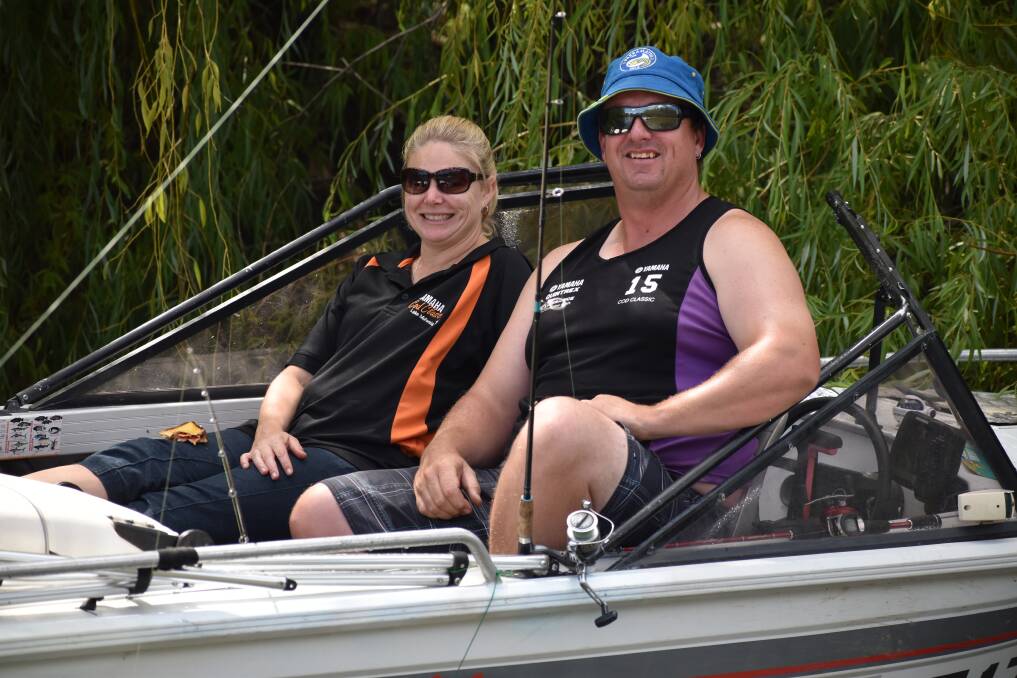 ON THE WATER: Bec O'Donnell and Brent O'Donnell enjoyed this year's Bidgee Classic, one of the only major events the shire has held this year just prior to the COVID-19 pandemic restrictions were enforced. 