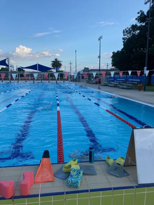 Training back in full 'swim' for club members