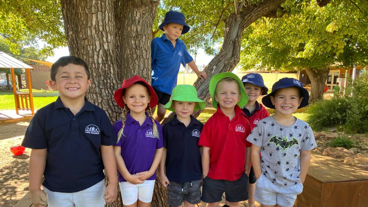 EXCITED: Students at Leeton Preschool have been loving watching all the construction work happen. Photo: Talia Pattison 