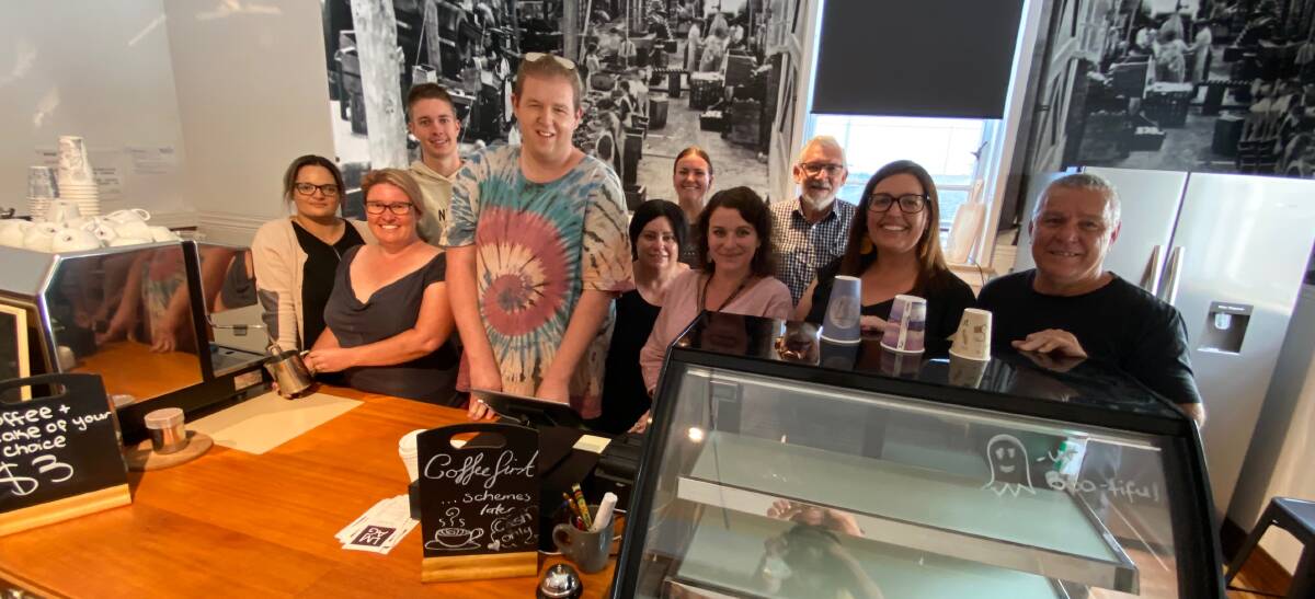 PARTNERS: Leeton Shire Council has partnered with My Plan Connect staff and participants for a new social enterprise project. Photo: Talia Pattison