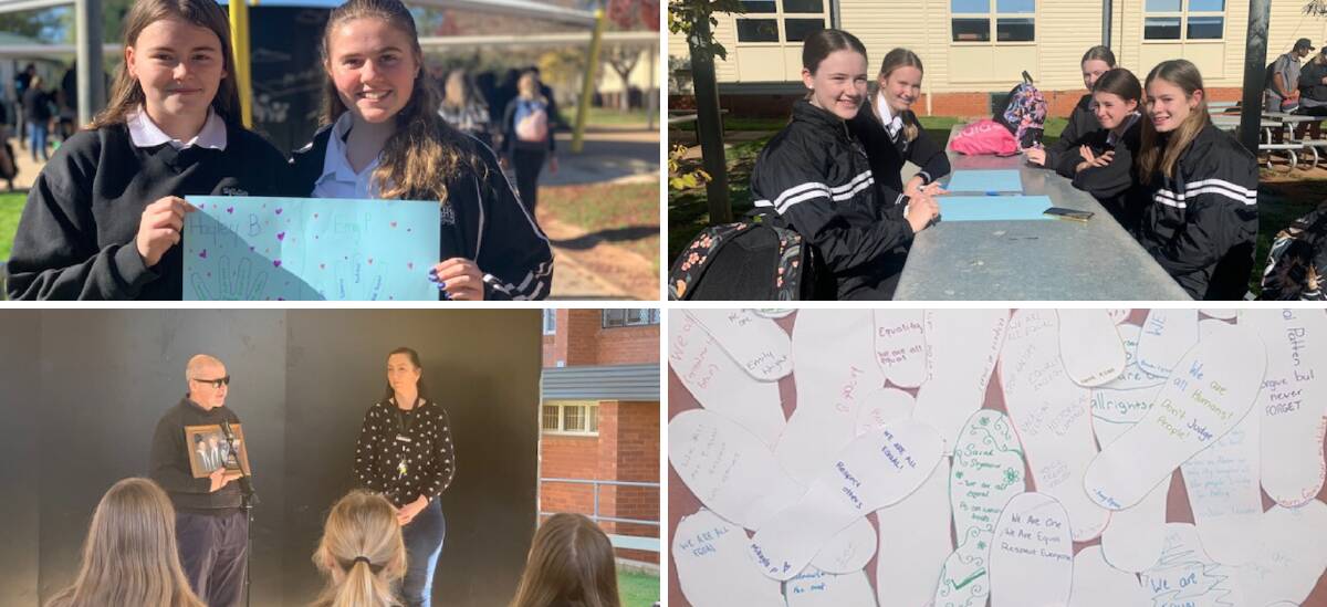 IMPORTANT: Students at Leeton High School recently participated in several activities to mark Reconciliation Week. 