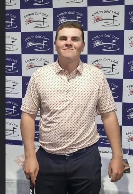 Leeton golfer Harry Steele has been accepted into the PGA Australia pathway program. Picture supplied 