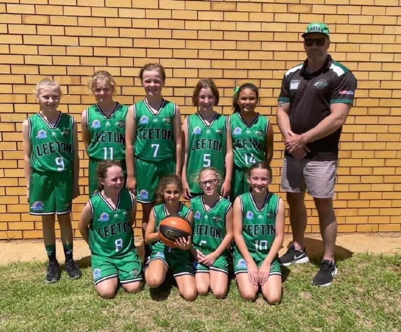 FORGING AHEAD: Leeton's Western Junior League under 12s girls side is currently competing in the competition gaining experience and learning plenty along the way. Photo: Supplied