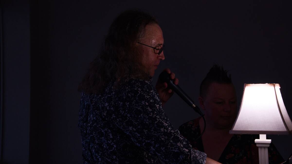 Jason Richardson and Jo Roberts at the recent book launch. Picture by Neil McAliece