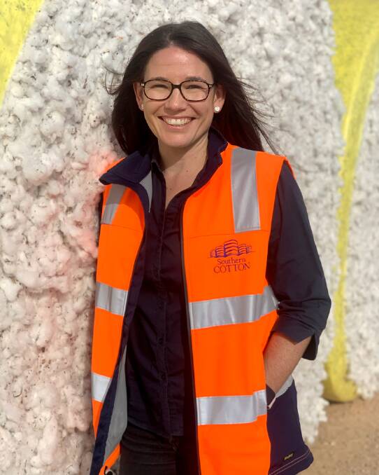 NEXT GENERATION: Leeton shire's Jenna Bell is one of 15 people from across the country to be selected in the 2022 Future Cotton Leaders Program. Photo: Supplied