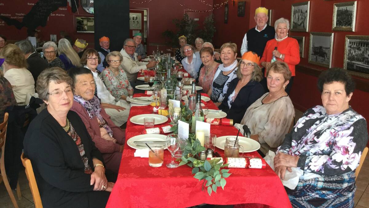 ALL TOGETHER: After a big year of learning Leeton's University of the Third Age group celebrated the end of 2019 with a fun luncheon. Photo: Contributed 
