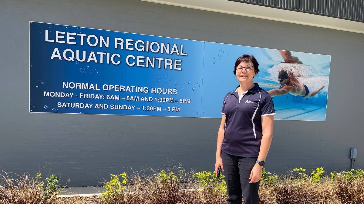 LOOKING AHEAD: Leeton Yanco Swimming Club president Sally Hill is hopeful the season will get underway in November. Photo: Talia Pattison