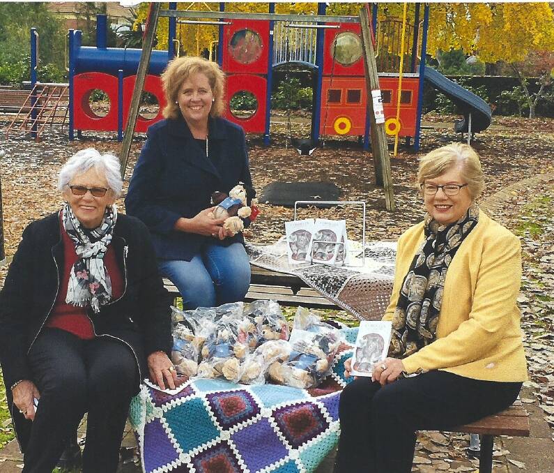 GREAT IDEA: District chairman Denyse Melton (left) Snowy Valleys Council member Julia Ham and Inner Wheel district council member, Leeton's Jan Munro. 
