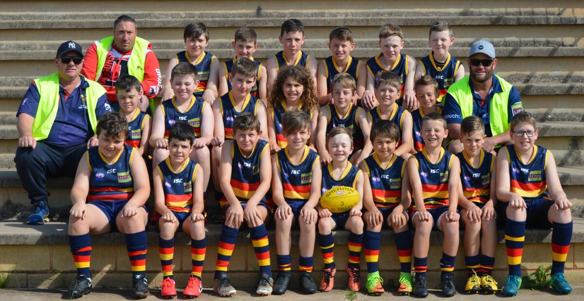 KEEN AS MUSTARD: The under 11s Leeton-Whitton Crows have combined well in 2020 to make this year's grand final.