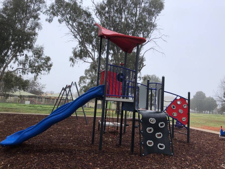 JUST ONE PART: Some of the new equipment at the park, but there is much more to be seen and played on as part of the completed project. Photo: Talia Pattison