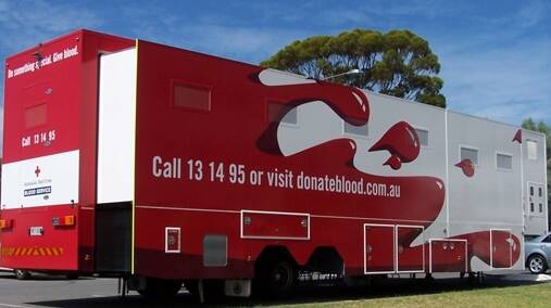 LEETON BOUND: The Red Cross Mobile Blood Service will be in town on Tuesday, with donors needed on the day. 