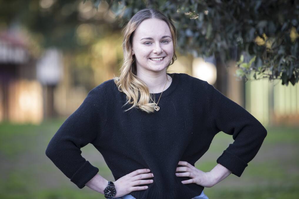 WAY TO GO: Leeton High School student Madison Teerman has been selected as a featured dancer for this year's Schools Spectacular. Photo: Contributed 