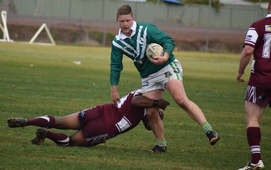 COMMITTED: Leeton Greens coach Hayden Philp will be staying on in the role next season. Photo: Liam Warren