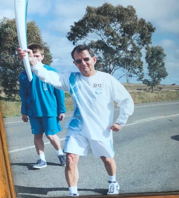In 2000 he was a torch bearer for the Sydney Olympic Games. 
