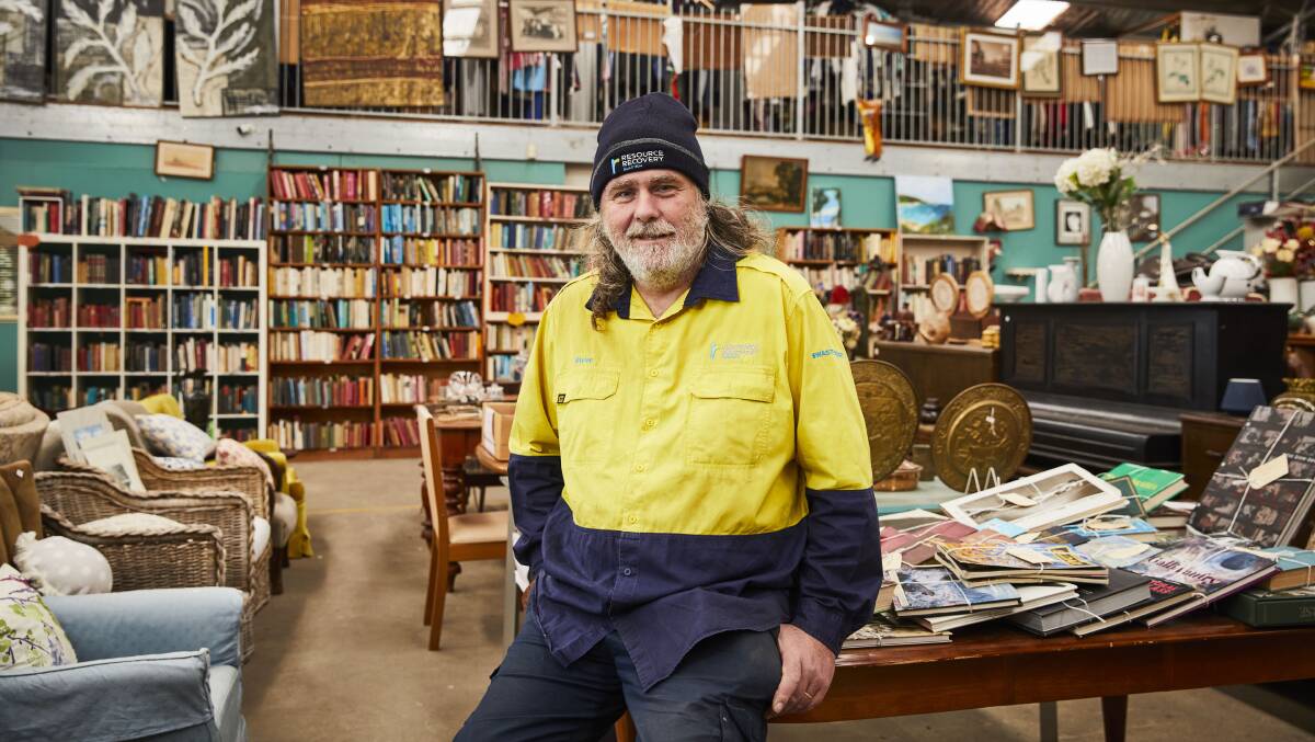 RRA NSW Manager Steve Glendenning is excited to connect with the Leeton community with the Reviva Leeton Reuse Shop. Picture supplied