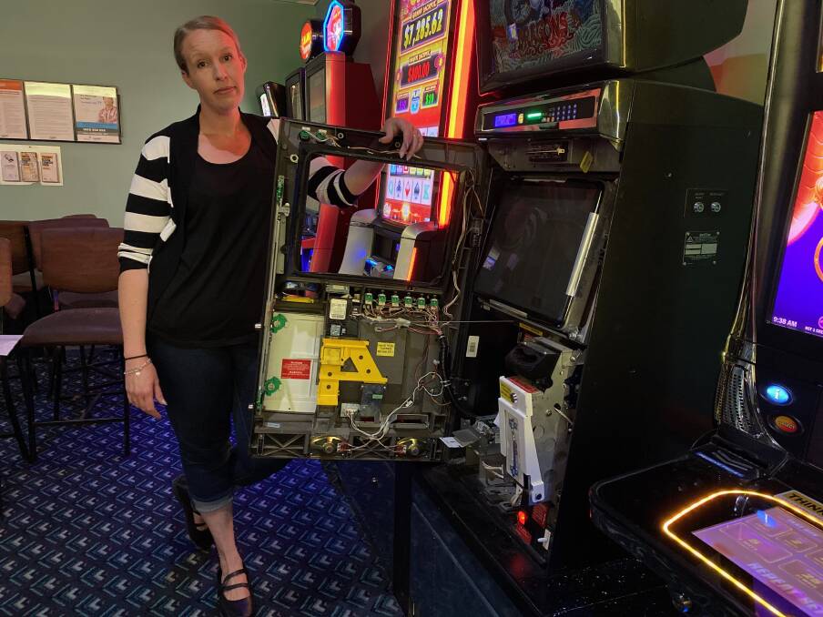 DISAPPOINTMENT LINGERS: Leeton Soldiers Club operations manager Alison Egan said the aftermath of the recent ram raid has been a difficult time for all involved with the business. Photo: Talia Pattison