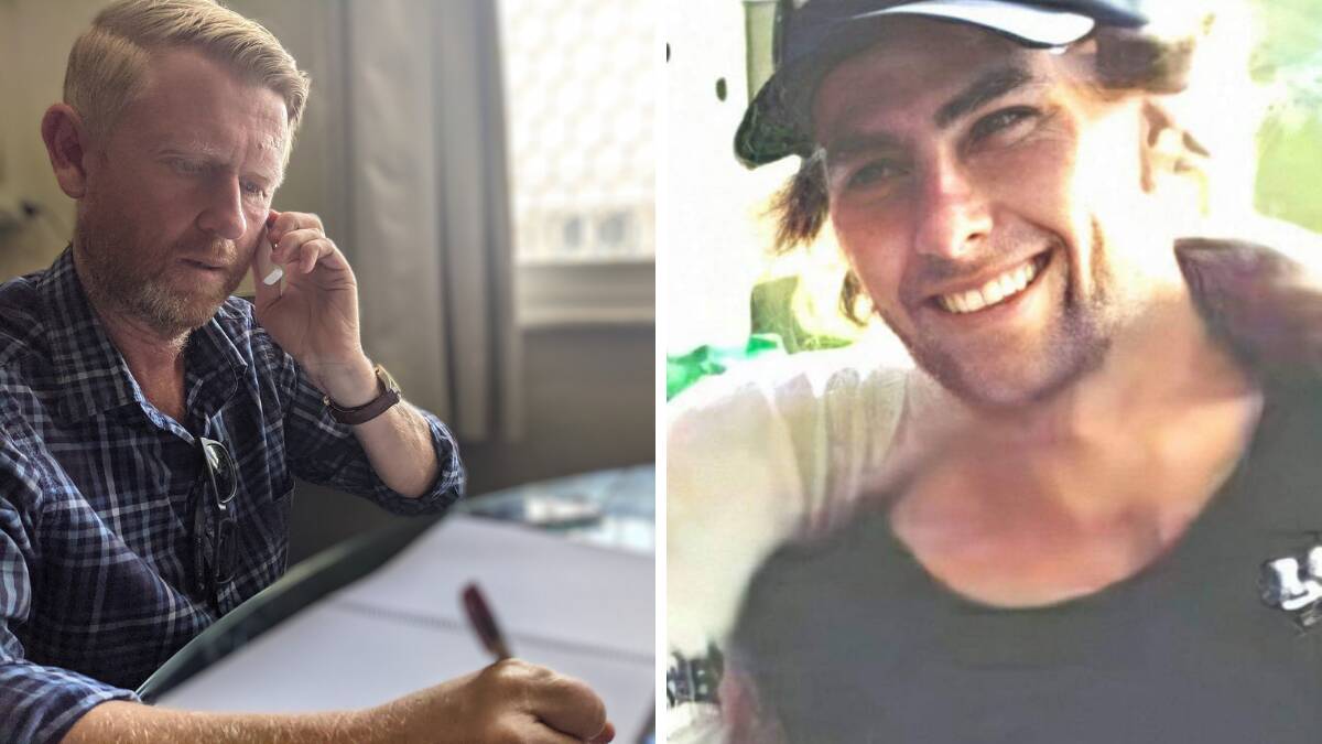 INVESTIGATE: Investigative journalist Daniel Johns (left) is part of a new podcast investigating the disappearance of Australian man Jayden Penno-Tompsett. Photos: Contributed 