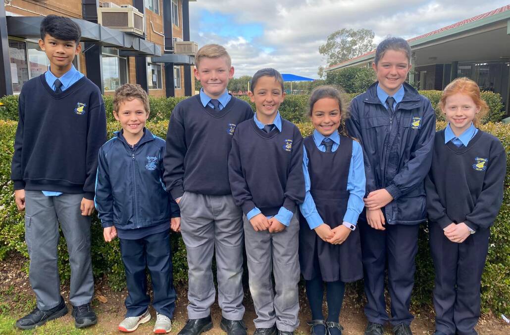 GREAT JOB: Diocesan athletics representatives from St Joseph's Primary School had some top results at the carnival. Photo: Supplied