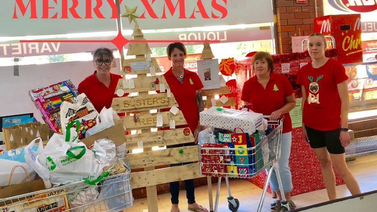 GIFTS FOR ALL: Residents are always generous when it comes to the Leeton Community Christmas Lunch. Photo: Supplied