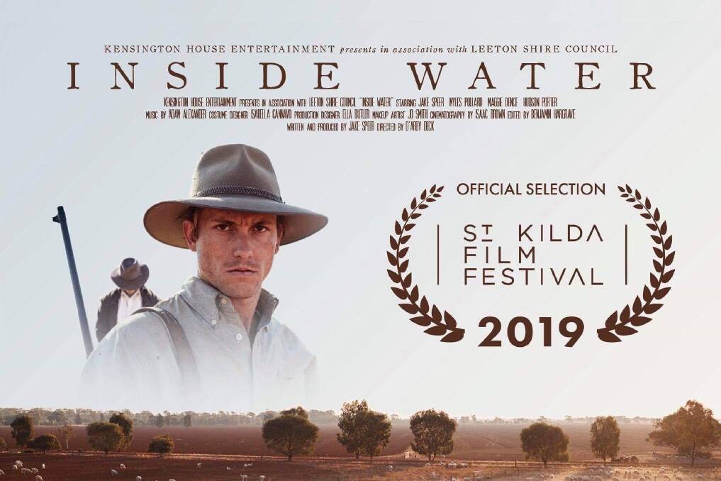 SCREENING: Jake Speer's Inside Water is currently part of the St Kilda Film Festival, which started on Friday and runs until Sunday. 